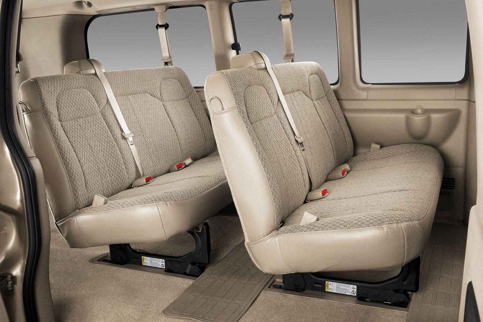 the layout of the 2023 Chevy Express